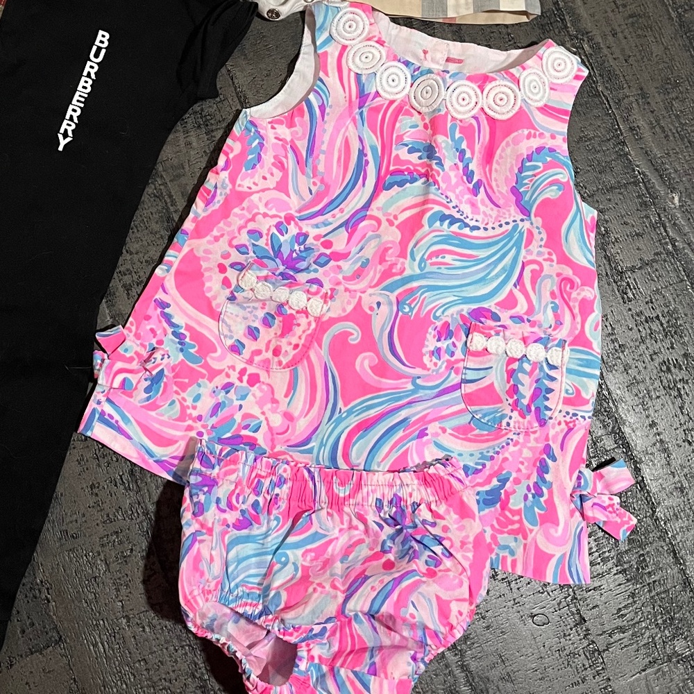Lilly Pulitzer baby shift dress
